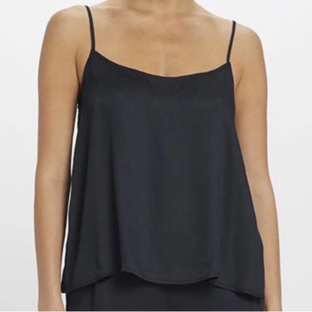 Neu Nomad Women Tank Top Large Black NWOT